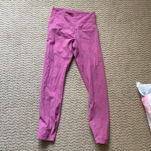 Pink lululemon leggings